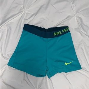 Blue Nike Spandex